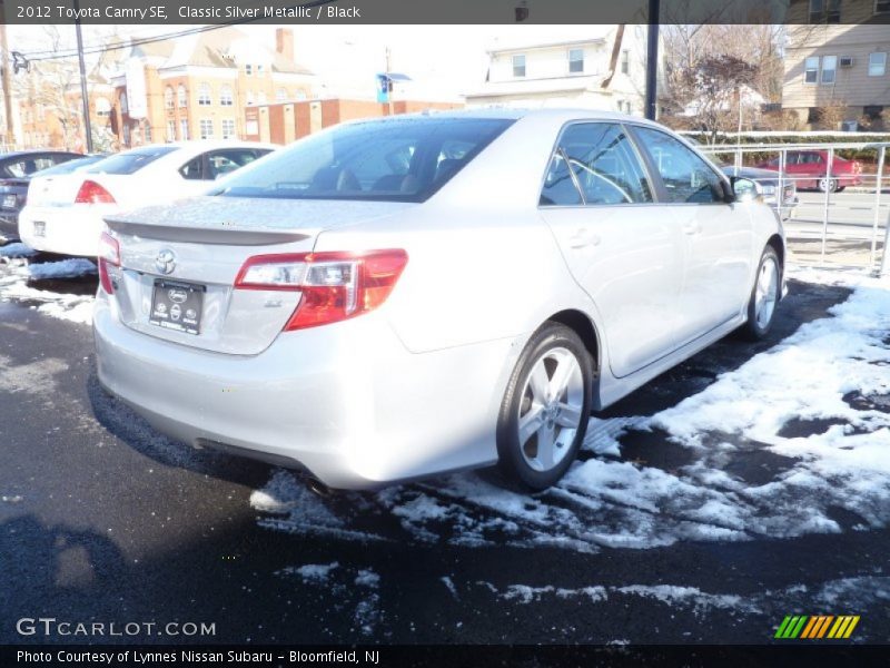 Classic Silver Metallic / Black 2012 Toyota Camry SE