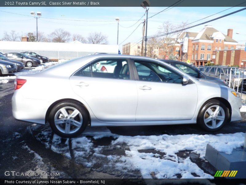 Classic Silver Metallic / Black 2012 Toyota Camry SE
