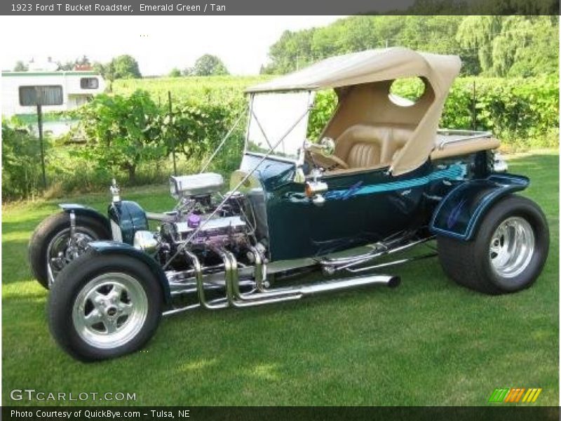 Emerald Green / Tan 1923 Ford T Bucket Roadster