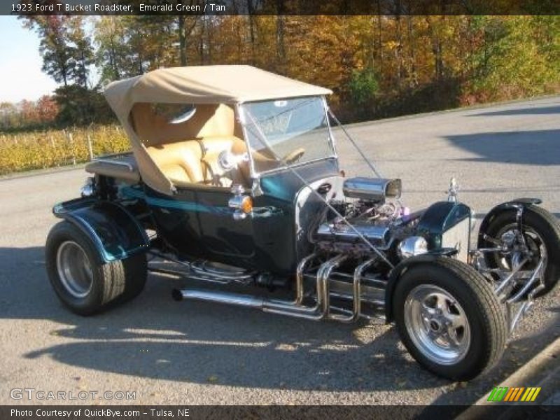 Emerald Green / Tan 1923 Ford T Bucket Roadster
