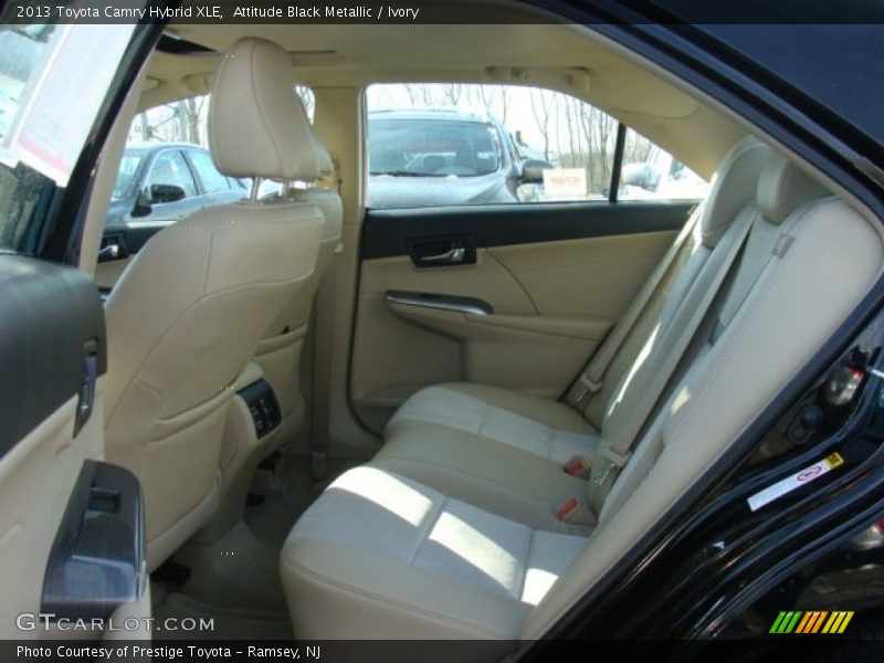 Attitude Black Metallic / Ivory 2013 Toyota Camry Hybrid XLE