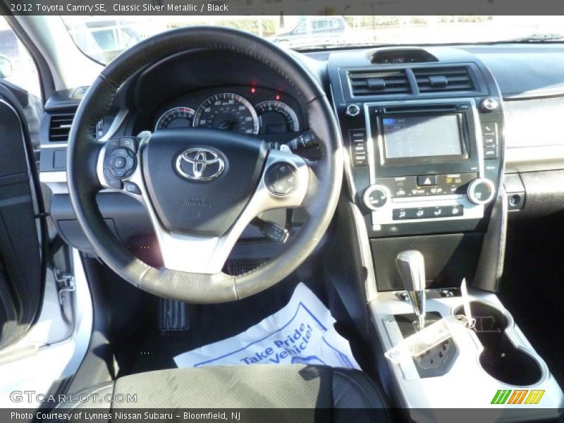 Classic Silver Metallic / Black 2012 Toyota Camry SE
