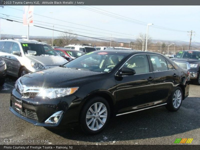 Attitude Black Metallic / Ivory 2013 Toyota Camry XLE