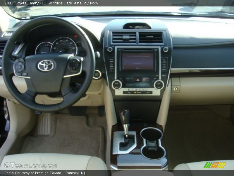 Attitude Black Metallic / Ivory 2013 Toyota Camry XLE