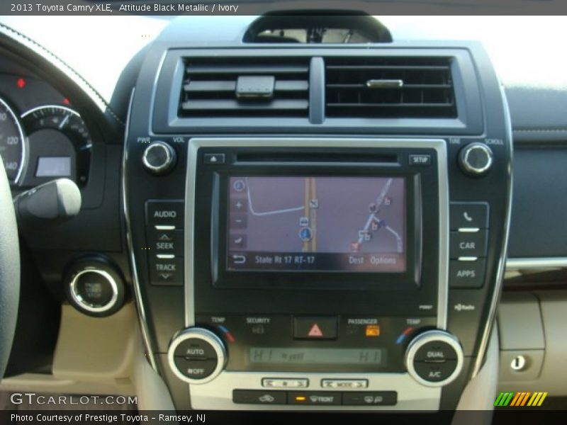 Attitude Black Metallic / Ivory 2013 Toyota Camry XLE