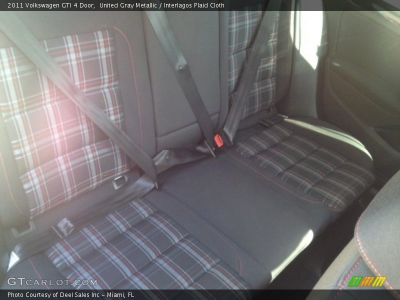 United Gray Metallic / Interlagos Plaid Cloth 2011 Volkswagen GTI 4 Door