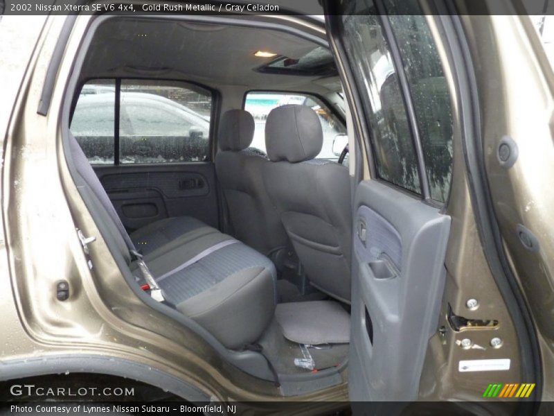 Gold Rush Metallic / Gray Celadon 2002 Nissan Xterra SE V6 4x4