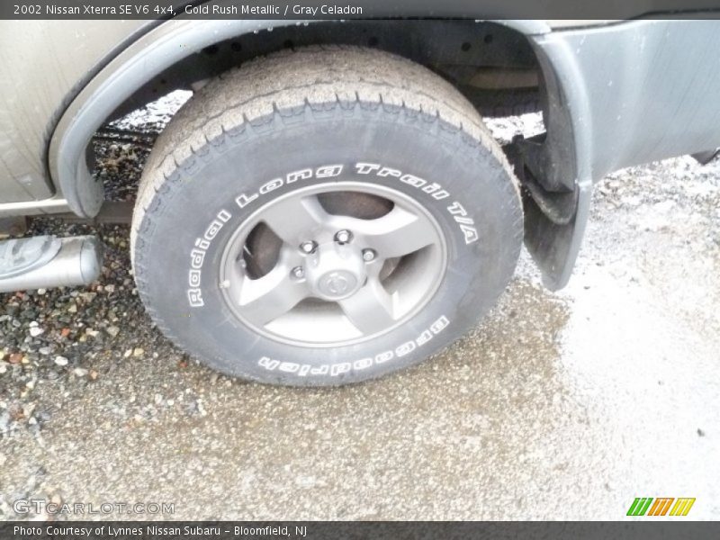 Gold Rush Metallic / Gray Celadon 2002 Nissan Xterra SE V6 4x4