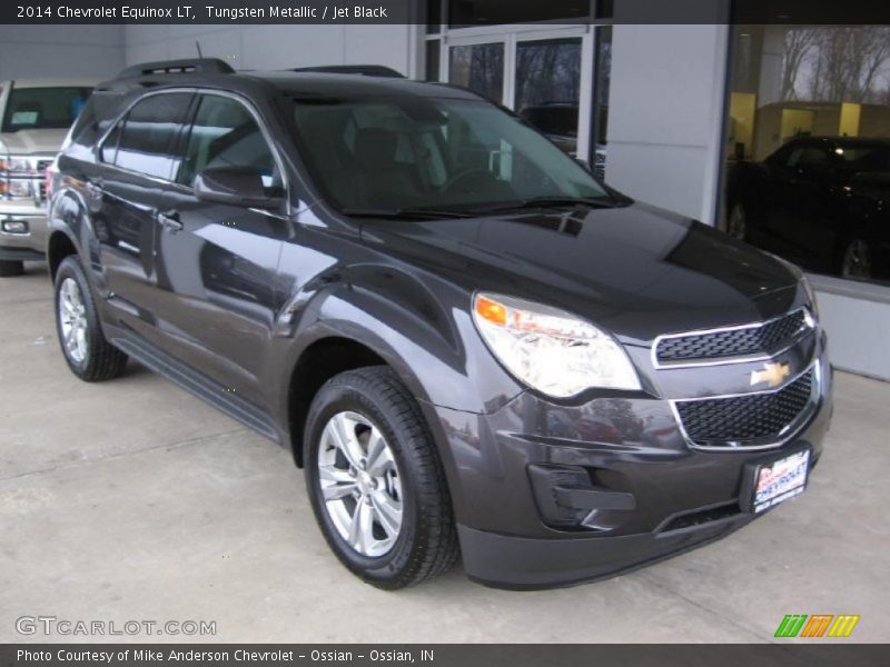 Tungsten Metallic / Jet Black 2014 Chevrolet Equinox LT