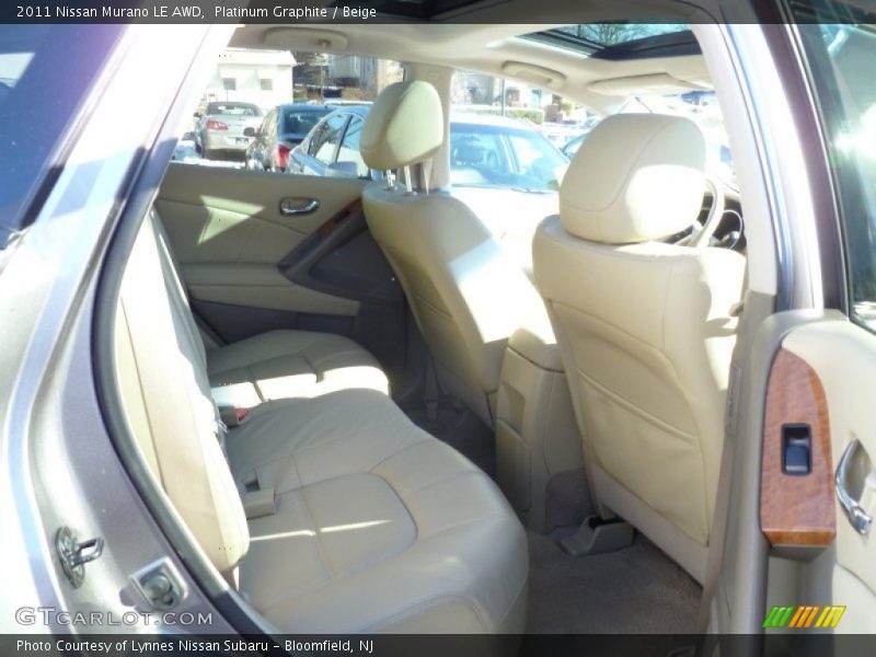 Platinum Graphite / Beige 2011 Nissan Murano LE AWD