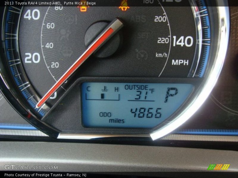 Pyrite Mica / Beige 2013 Toyota RAV4 Limited AWD