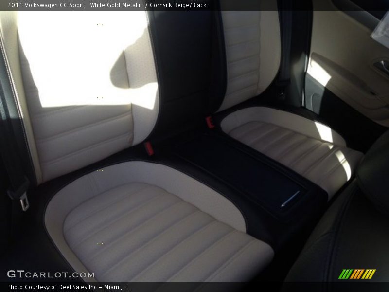 White Gold Metallic / Cornsilk Beige/Black 2011 Volkswagen CC Sport