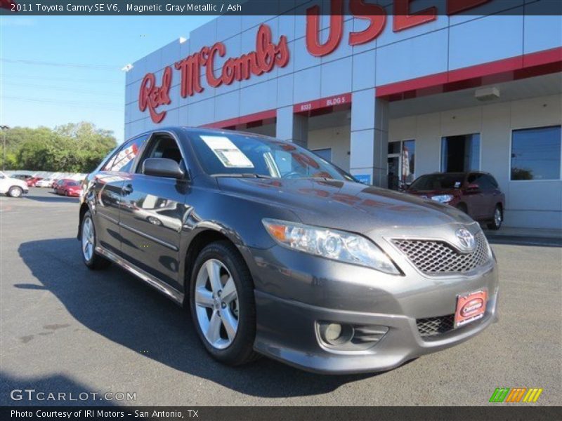Magnetic Gray Metallic / Ash 2011 Toyota Camry SE V6
