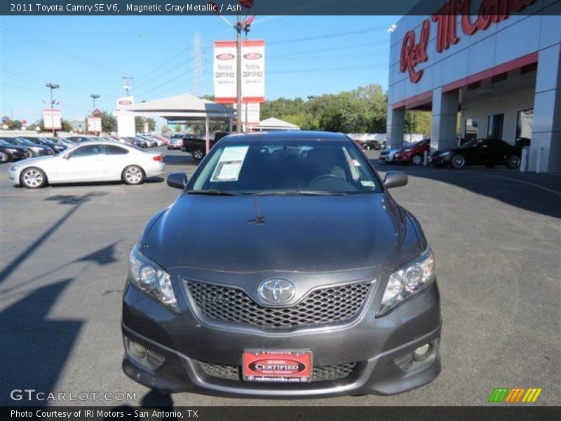 Magnetic Gray Metallic / Ash 2011 Toyota Camry SE V6