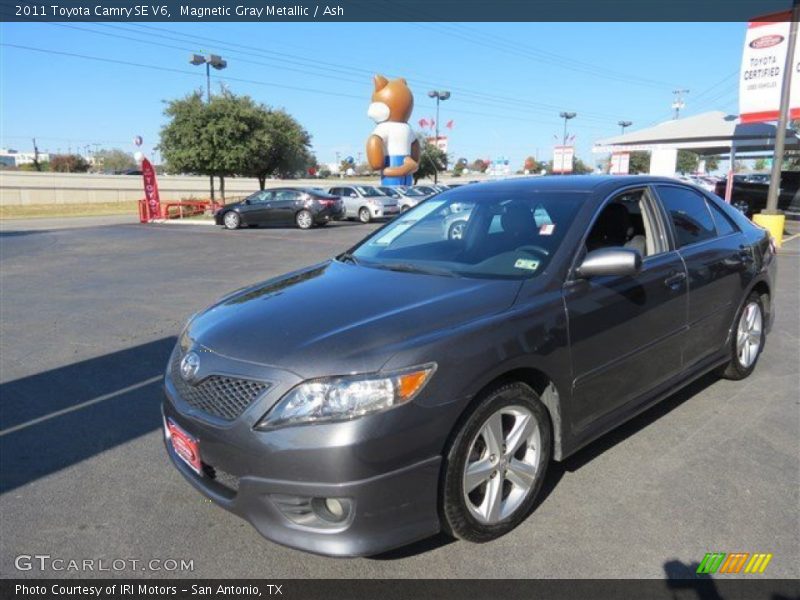 Magnetic Gray Metallic / Ash 2011 Toyota Camry SE V6
