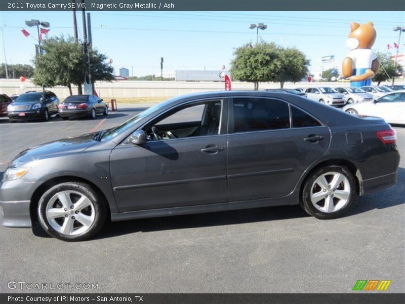 Magnetic Gray Metallic / Ash 2011 Toyota Camry SE V6