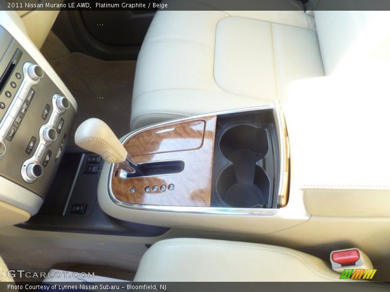 Platinum Graphite / Beige 2011 Nissan Murano LE AWD
