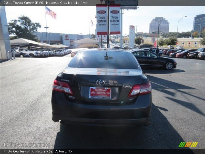 Magnetic Gray Metallic / Ash 2011 Toyota Camry SE V6