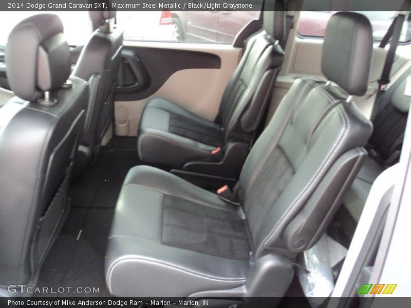 Maximum Steel Metallic / Black/Light Graystone 2014 Dodge Grand Caravan SXT
