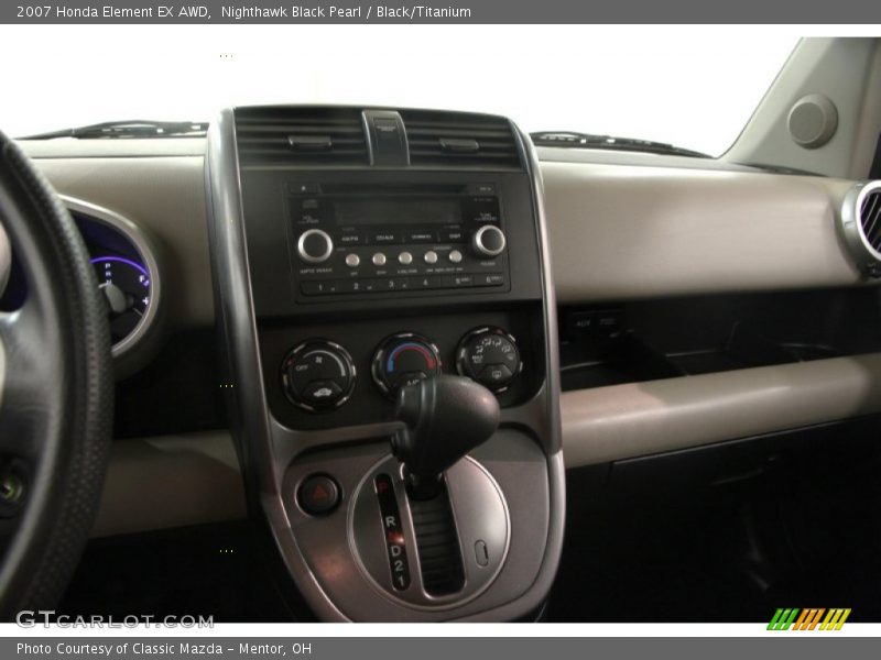 Nighthawk Black Pearl / Black/Titanium 2007 Honda Element EX AWD