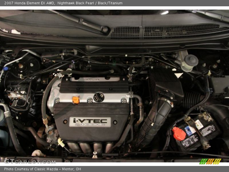 Nighthawk Black Pearl / Black/Titanium 2007 Honda Element EX AWD