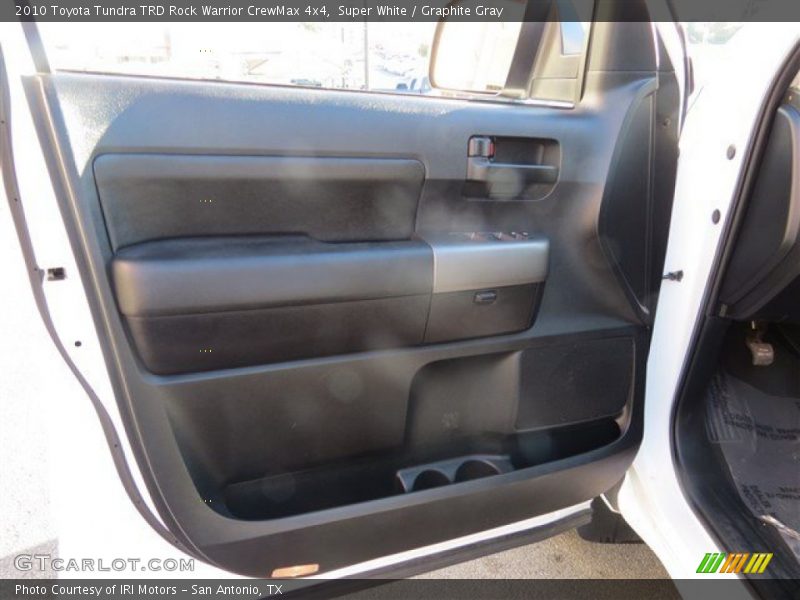 Super White / Graphite Gray 2010 Toyota Tundra TRD Rock Warrior CrewMax 4x4