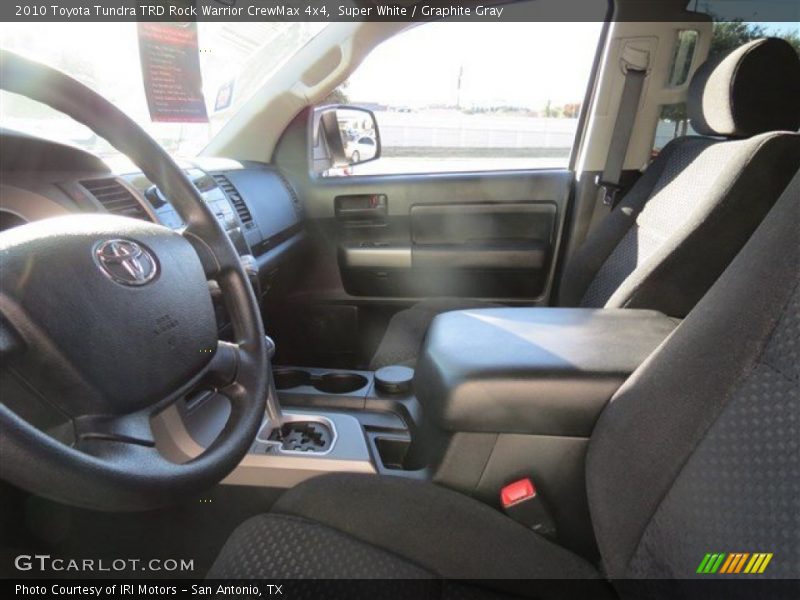 Super White / Graphite Gray 2010 Toyota Tundra TRD Rock Warrior CrewMax 4x4