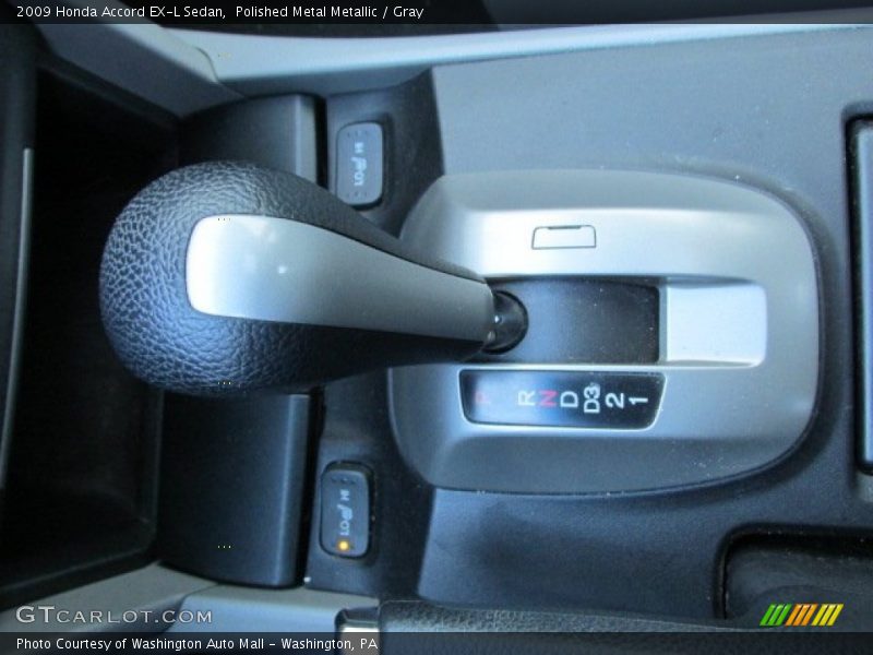 Polished Metal Metallic / Gray 2009 Honda Accord EX-L Sedan