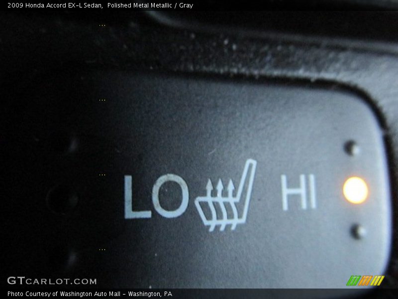 Polished Metal Metallic / Gray 2009 Honda Accord EX-L Sedan