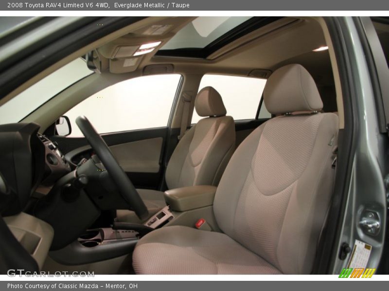 Everglade Metallic / Taupe 2008 Toyota RAV4 Limited V6 4WD