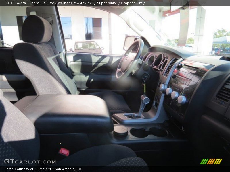 Super White / Graphite Gray 2010 Toyota Tundra TRD Rock Warrior CrewMax 4x4