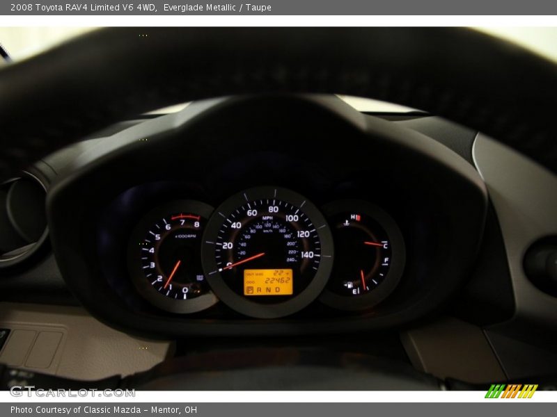 Everglade Metallic / Taupe 2008 Toyota RAV4 Limited V6 4WD