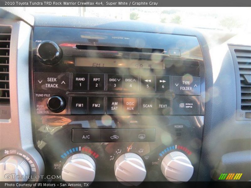 Super White / Graphite Gray 2010 Toyota Tundra TRD Rock Warrior CrewMax 4x4