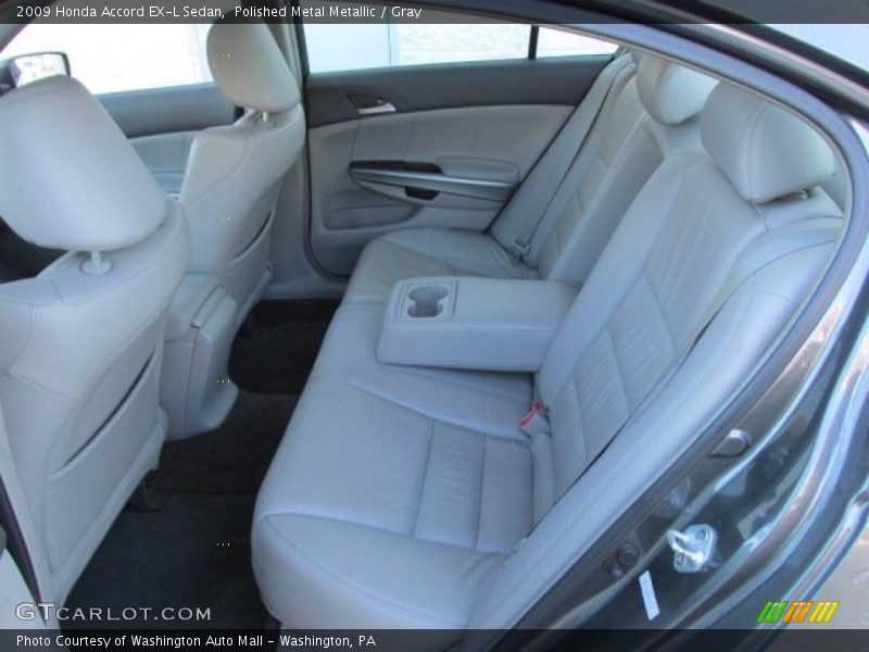 Polished Metal Metallic / Gray 2009 Honda Accord EX-L Sedan