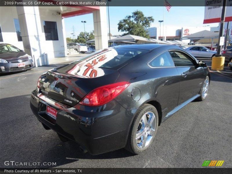 Carbon Black Metallic / Ebony 2009 Pontiac G6 GXP Coupe