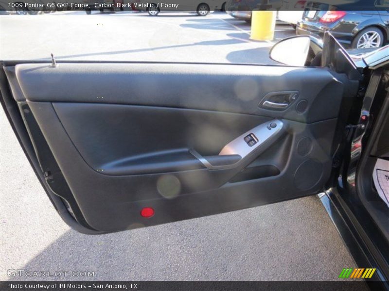 Carbon Black Metallic / Ebony 2009 Pontiac G6 GXP Coupe
