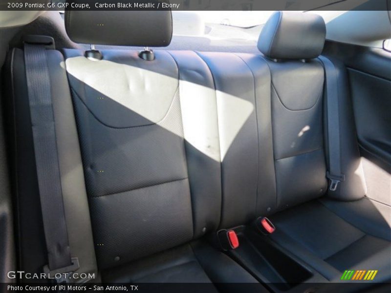 Carbon Black Metallic / Ebony 2009 Pontiac G6 GXP Coupe