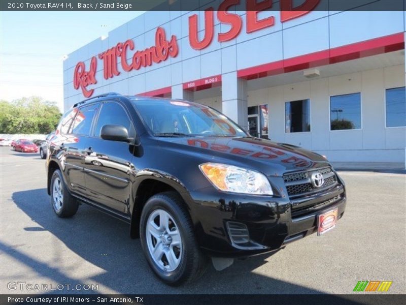 Black / Sand Beige 2010 Toyota RAV4 I4