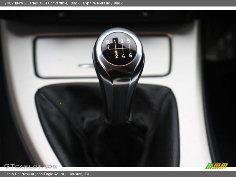 Black Sapphire Metallic / Black 2007 BMW 3 Series 335i Convertible