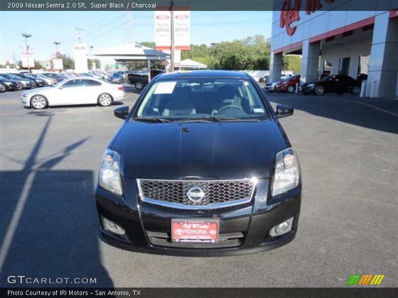 Super Black / Charcoal 2009 Nissan Sentra 2.0 SR