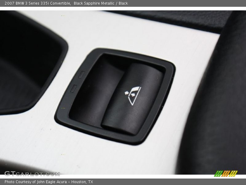 Black Sapphire Metallic / Black 2007 BMW 3 Series 335i Convertible