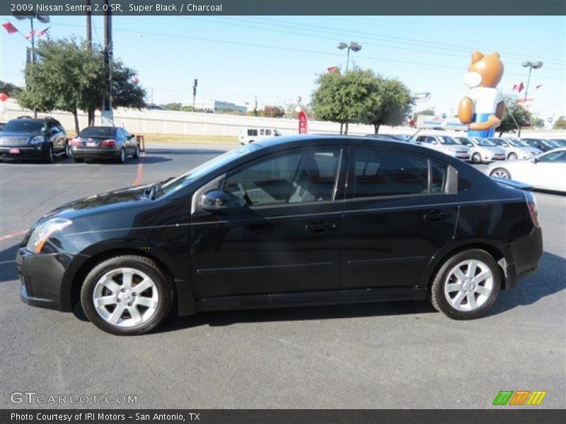 Super Black / Charcoal 2009 Nissan Sentra 2.0 SR