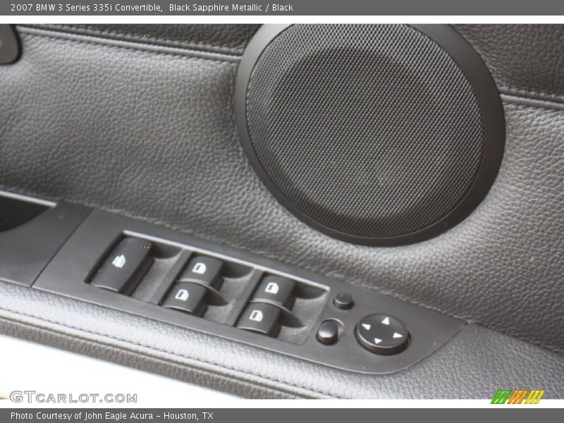 Black Sapphire Metallic / Black 2007 BMW 3 Series 335i Convertible