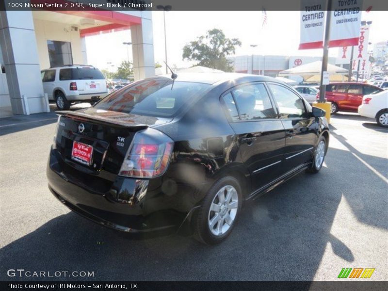 Super Black / Charcoal 2009 Nissan Sentra 2.0 SR
