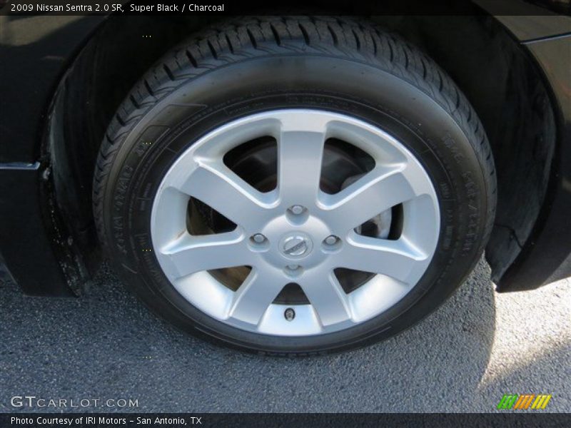 Super Black / Charcoal 2009 Nissan Sentra 2.0 SR