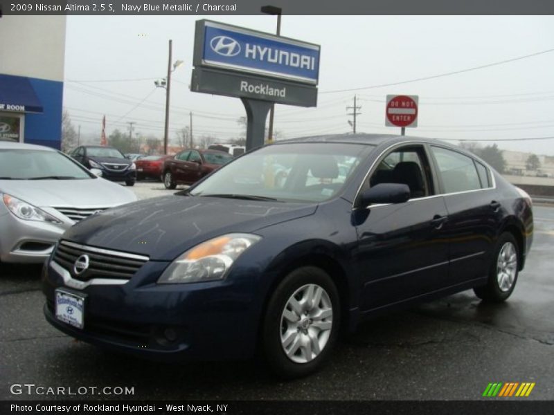 Navy Blue Metallic / Charcoal 2009 Nissan Altima 2.5 S