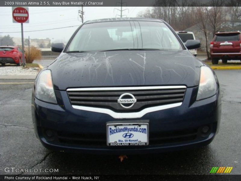 Navy Blue Metallic / Charcoal 2009 Nissan Altima 2.5 S