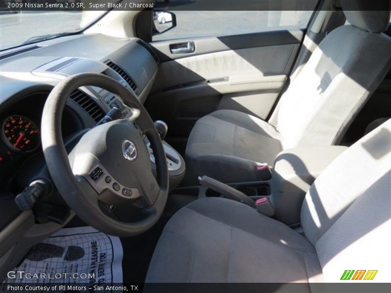 Super Black / Charcoal 2009 Nissan Sentra 2.0 SR