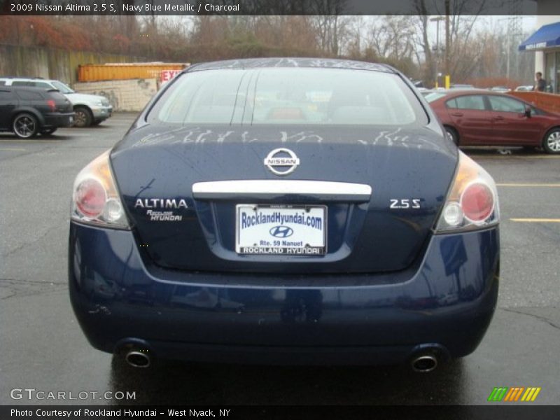 Navy Blue Metallic / Charcoal 2009 Nissan Altima 2.5 S