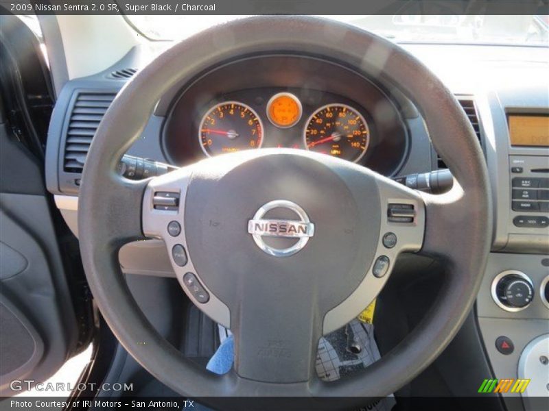 Super Black / Charcoal 2009 Nissan Sentra 2.0 SR